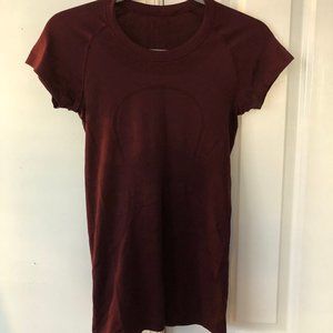 Lululemon Maroon Swifty Tech